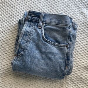 Denim Forum Light Blue Straight Jeans